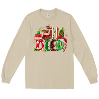 Mushroom oh deer reindeer Long Sleeve Tee - MaliasSmallBusiness