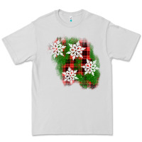 Dove Grey christmas patch Premium Tee - AdoDesignShop