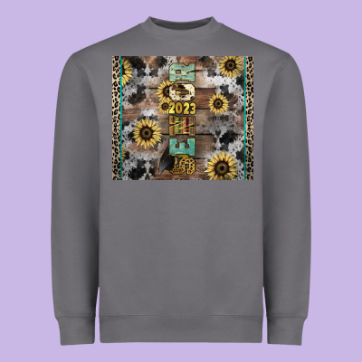 Senior 2023 Western Heavyweight Sweatshirt Designed By Nancycooperartshop