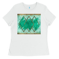 White green glitter Ladies Tee - JahusDesignShop