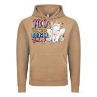 Vintage Coffee 100 magical days of school Vintage Hoodie - MaliasSmallBusiness