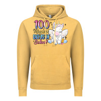 Vintage Mustard 100 magical days of school Vintage Hoodie - MaliasSmallBusiness