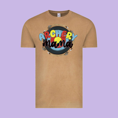 Archery Mama Vintage Tee Designed By Maliassmallbusiness