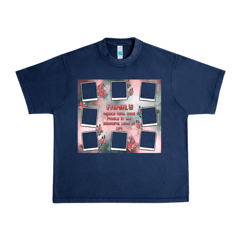 Family Photo Collage Urban Heavy Tee by MaliasSmallBusiness | Teevron