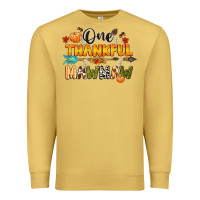Antique Gold one thankful mawmaw Premium Sweatshirt - CowGirlArtShop