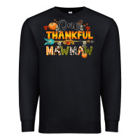 Black one thankful mawmaw Premium Sweatshirt - CowGirlArtShop