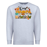 One Thankful Mawmaw Premium Sweatshirt | Teevron