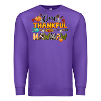Purple one thankful mawmaw Premium Sweatshirt - CowGirlArtShop