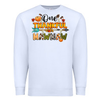 White one thankful mawmaw Premium Sweatshirt - CowGirlArtShop