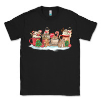 Black christmas cookie coffe cups Classic Tee - MaliasSmallBusiness