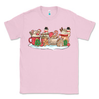 Bubblegum Pink christmas cookie coffe cups Classic Tee - MaliasSmallBusiness