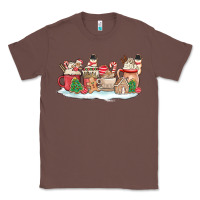 Chestnut christmas cookie coffe cups Classic Tee - MaliasSmallBusiness