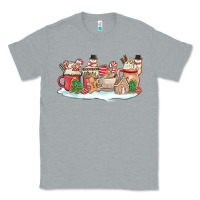 Heather Grey christmas cookie coffe cups Classic Tee - MaliasSmallBusiness