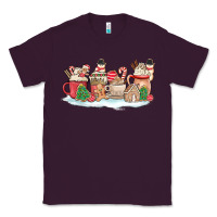 Plum christmas cookie coffe cups Classic Tee - MaliasSmallBusiness