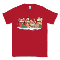 Red christmas cookie coffe cups Classic Tee - MaliasSmallBusiness