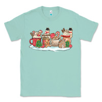 Seafoam christmas cookie coffe cups Classic Tee - MaliasSmallBusiness