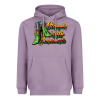 Lavender steppin into juneteenth heels Heavyweight Hoodie - CowGirlArtShop