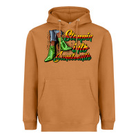 Steppin Into Juneteenth Heels Heavyweight Hoodie | Teevron