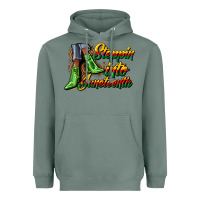 Sage steppin into juneteenth heels Heavyweight Hoodie - CowGirlArtShop