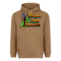Toasted Coconut steppin into juneteenth heels Heavyweight Hoodie - CowGirlArtShop