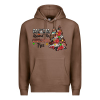 Chestnut rocking around the christmas tree Premium Hoodie - JahusDesignShop