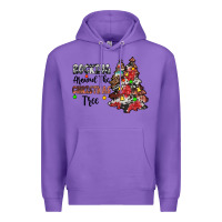 Purple rocking around the christmas tree Premium Hoodie - JahusDesignShop