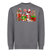 Storm Santa coffee cups Heavyweight Sweatshirt - NancyCooperArtShop
