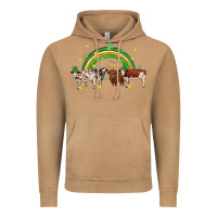 Vintage Camel cow st patrick days Vintage Hoodie - MaliasSmallBusiness