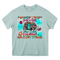 Arona just a girl who loves camping Heavy Core Tee - JahusDesignShop