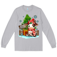 Moon Dust merry christmas cow Long Sleeve Tee - MaliasSmallBusiness