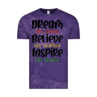 Cloud Purple dream like martin believe like thurgood inspire li Vintage Tee - MaliasSmallBusiness