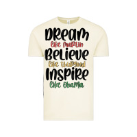 Dream Like Martin Believe Like Thurgood Inspire Li Vintage Tee | Teevron