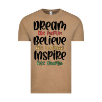 Vintage Coffee dream like martin believe like thurgood inspire li Vintage Tee - MaliasSmallBusiness