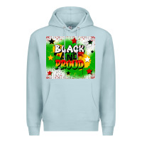 Black And Proud Premium Hoodie | Teevron