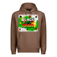 Chestnut black and proud Premium Hoodie - CowGirlArtShop