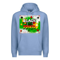 Colony Blue black and proud Premium Hoodie - CowGirlArtShop