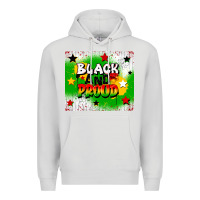 Dove Grey black and proud Premium Hoodie - CowGirlArtShop