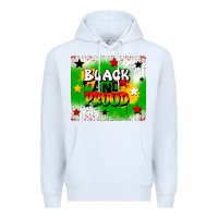 White black and proud Premium Hoodie - CowGirlArtShop