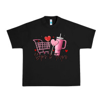 Black sips & trips target inspired stanley Urban Heavy Tee - MaliasSmallBusiness