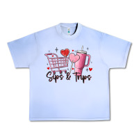Grape Ice sips & trips target inspired stanley Urban Heavy Tee - MaliasSmallBusiness