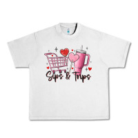 Lunar Rock sips & trips target inspired stanley Urban Heavy Tee - MaliasSmallBusiness