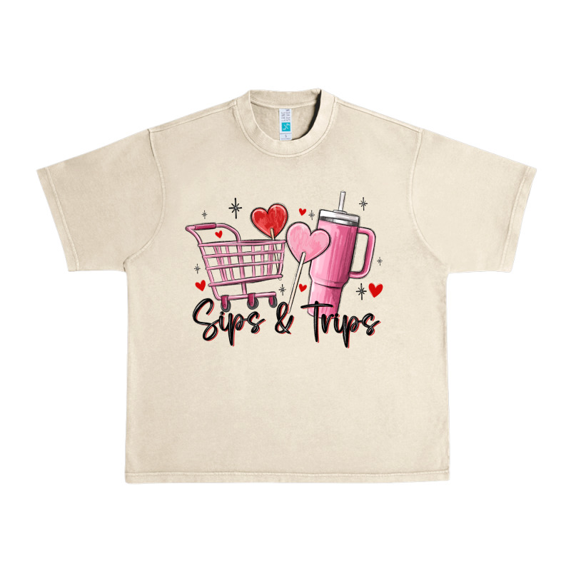 Sips & Trips Target Inspired Stanley Urban Heavy Tee by MaliasSmallBusiness | Teevron