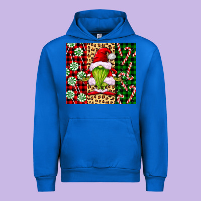 Green Christmas Gnome Urban Hoodie Designed By Fadigitalartstudio