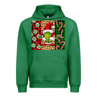 Emerald green christmas gnome Urban Hoodie - FaDigitalArtStudio