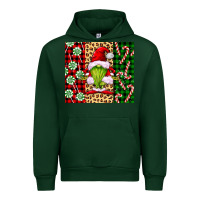 Forest Green green christmas gnome Urban Hoodie - FaDigitalArtStudio