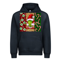 Navy green christmas gnome Urban Hoodie - FaDigitalArtStudio