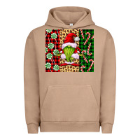 Pigment Burro green christmas gnome Urban Hoodie - FaDigitalArtStudio