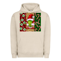 Pigment French Oak green christmas gnome Urban Hoodie - FaDigitalArtStudio