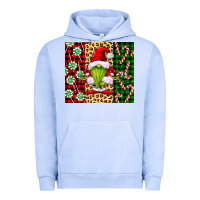 Pigment Grape Ice green christmas gnome Urban Hoodie - FaDigitalArtStudio