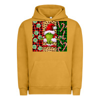Pigment Peanut Butter green christmas gnome Urban Hoodie - FaDigitalArtStudio